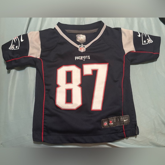 NFL Rob Gronkowski New England Patriots Toddler Nike Jersey Size 3T - Picture 1 of 4